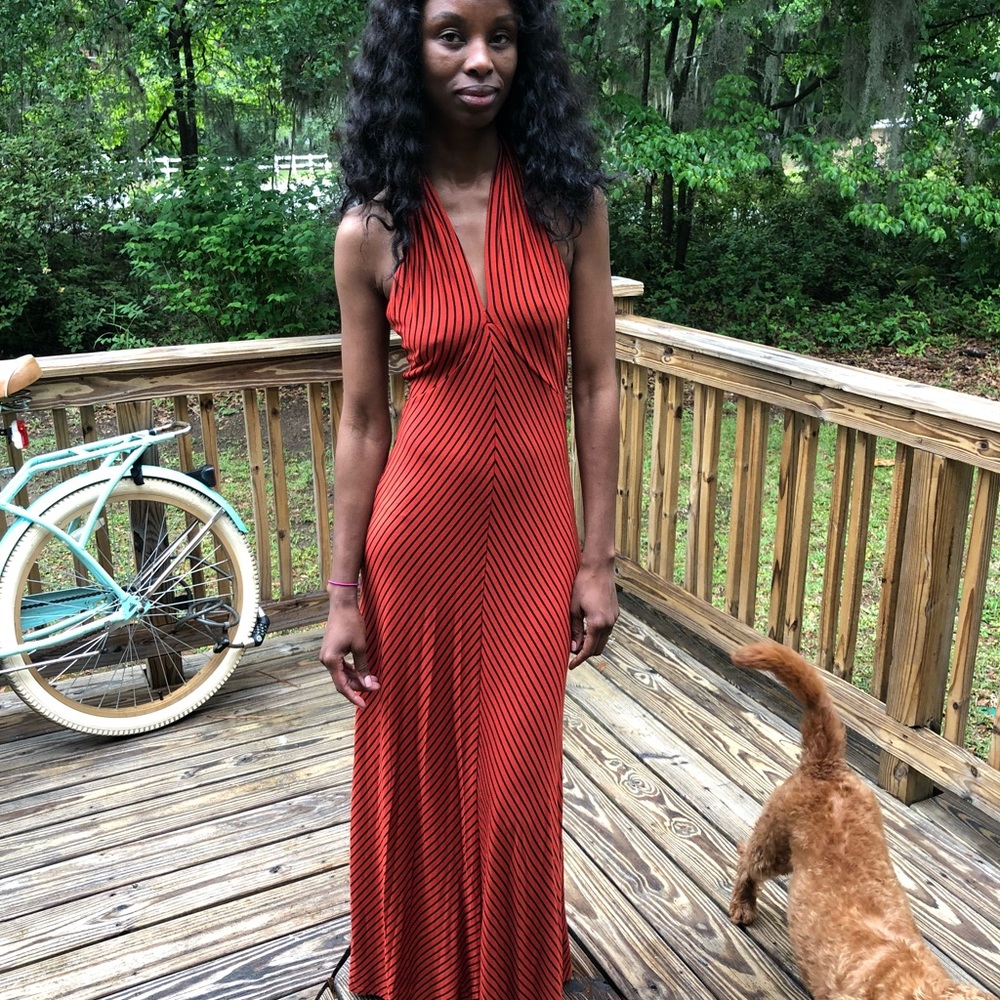 Stripe Maxi Dress - Picture 4 of 5